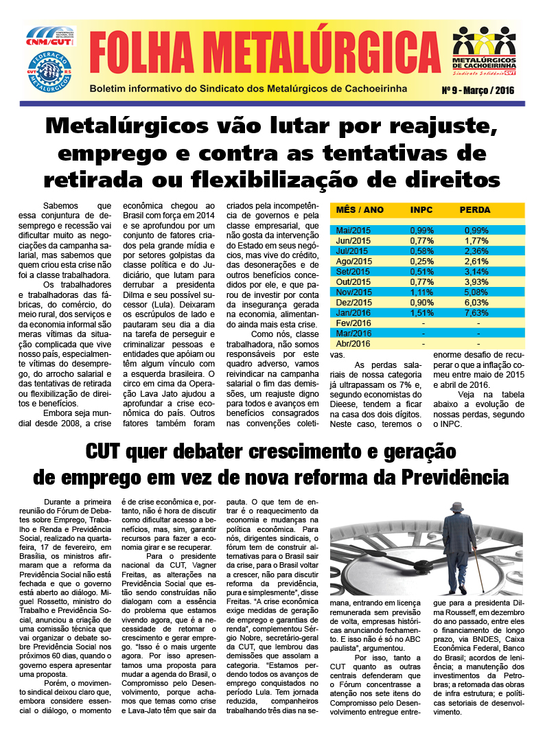 Folha Metalúrgica 09 – Março 2016