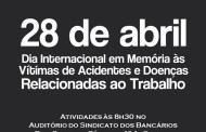 Fórum Sindical de Saúde do Trabalhador promove debate sobre saúde