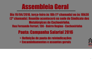 Participe da assembleia da campanha salarial