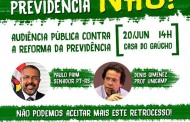 Audiência pública contra reforma na previdência acontecerá na próxima semana