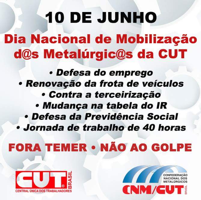 Nenhum direito a menos! Sexta-feira é dia de luta em todo Brasil