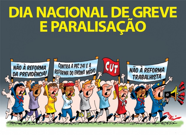 Motivos não faltam pra gente lutar!