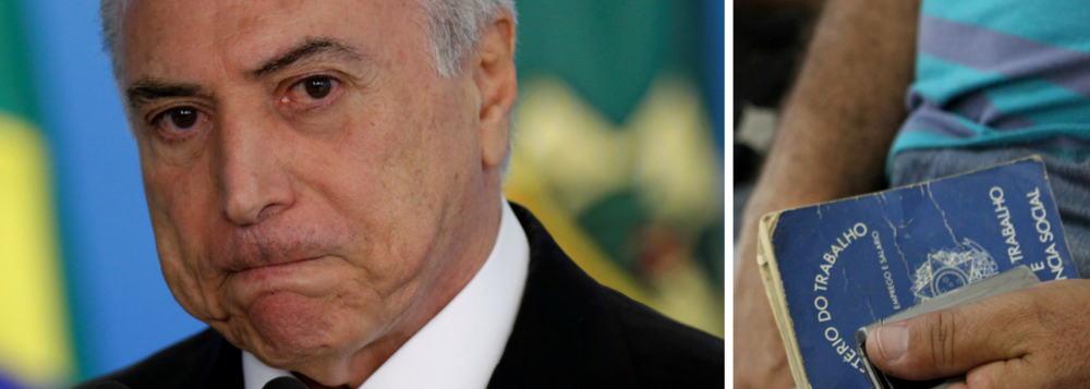 Temer abre caminho para jornada de trabalho de 12 horas diárias