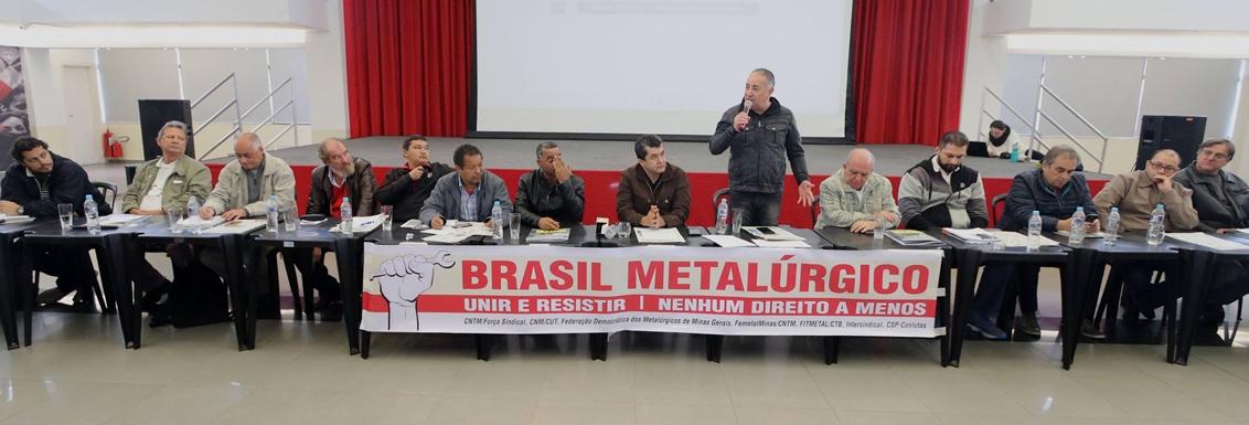 Contra retirada de direitos, metalúrgicos farão protesto nacional dia 14