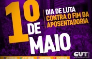 CUT-RS e centrais anunciam neste 1º de Maio data da greve geral contra reforma da Previdência