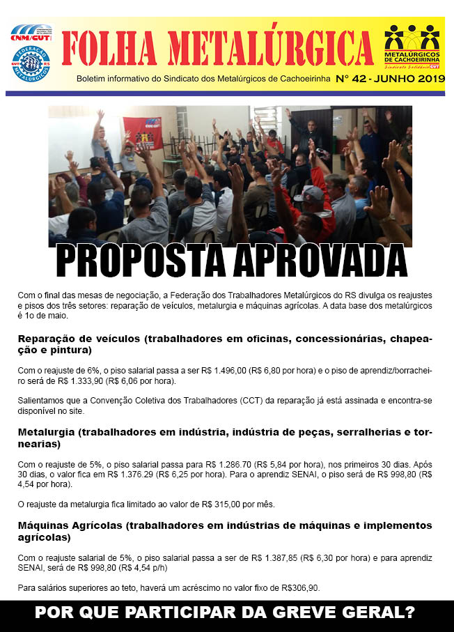 Folha Metalúrgica nº 42 - Junho 2019