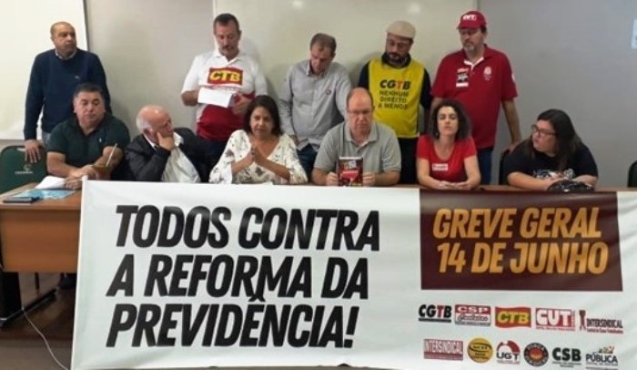 CUT e centrais confirmam greve geral no RS contra roubo da aposentadoria nesta sexta