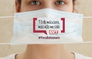 CUT-RS lança máscara de proteção contra coronavírus e ataques de Bolsonaro