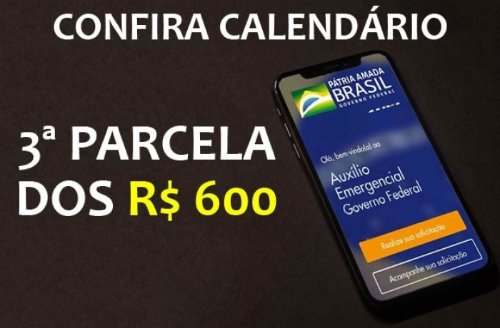 Terceira parcela do auxílio de R$ 600 começa a ser depositada neste sábado (27/06)