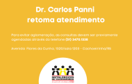 Dr. Carlos Panni retoma atendimento