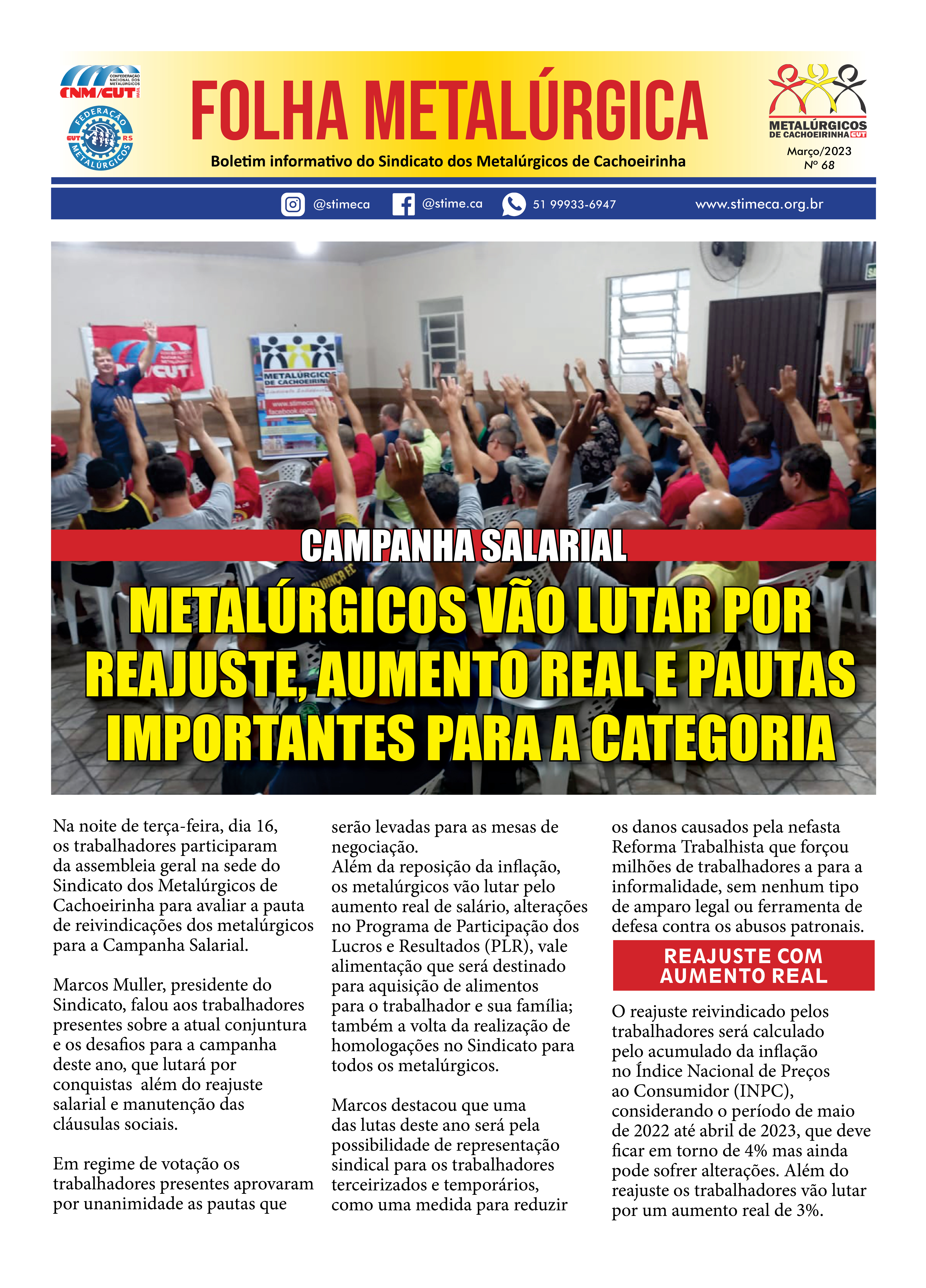 Folha Metalúrgica nº68 - Março 2023