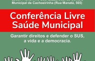Participe da Conferência Livre de Saúde Municipal