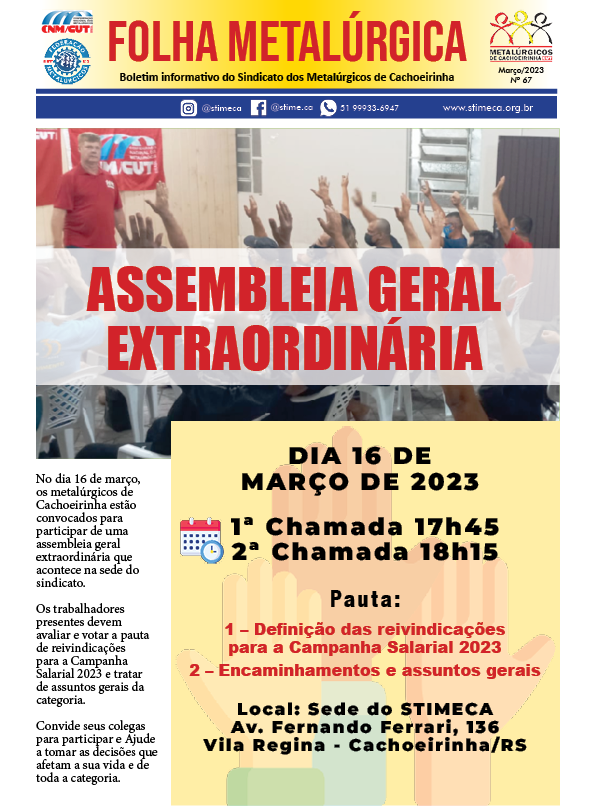 Folha Metalúrgica - n67 - Março 2023