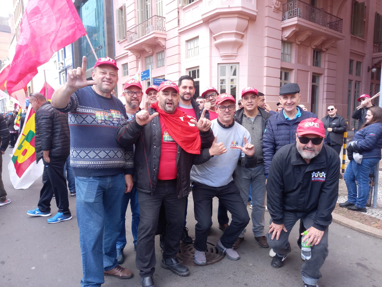 Sindicato participa de ato unificado contra a alta taxa de juros e pela saída de Campos Neto do BC