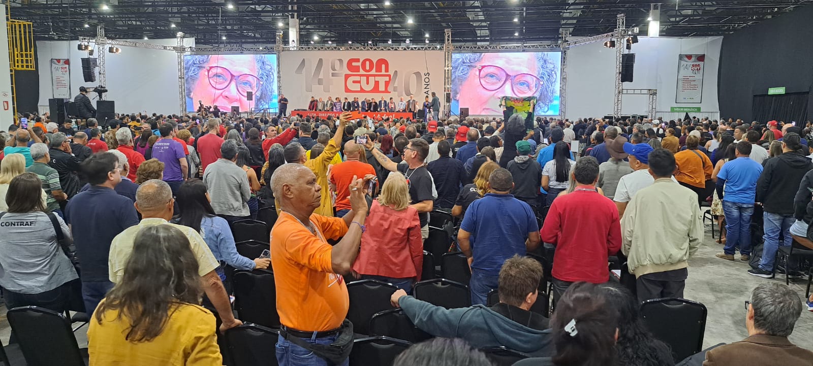 14º CONCUT: Sérgio Nobre destaca compromisso do movimento sindical com trabalhadores