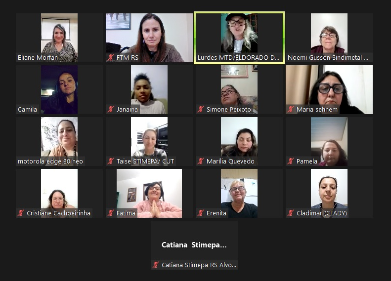 Coletivo Gabi reúne metalúrgicas gaúchas para avaliarem campanhas salariais